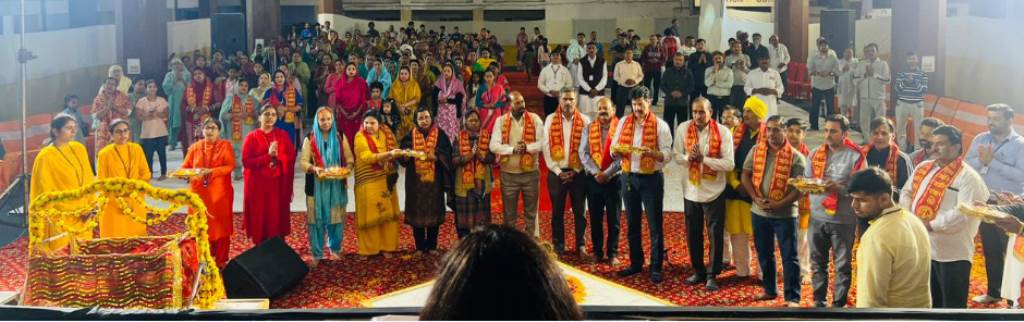 ਸ਼੍ਰੀ ਰਾਮ ਕਥਾਮ੍ਰਿਤ ਦਾ ਸ਼ੁਭਾਰੰਭ ਅੱਜ ਬਹੁਤ ਹੀ ਉਤਸ਼ਾਹ ਅਤੇ ਸ਼ਰਧਾ ਭਾਵ ਨਾਲ ਹੋਇਆ